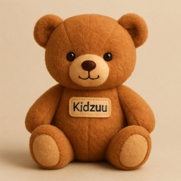 Kidzuu Classic Comfort Teddy Bear | Ultra-Soft Plush Toy for Kids